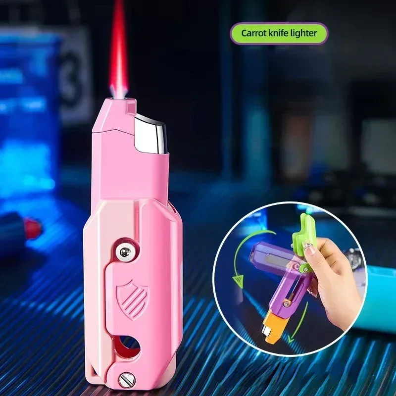 Home Cooking Gas Stove - Cute Refillable Fire starter Windproof Butane