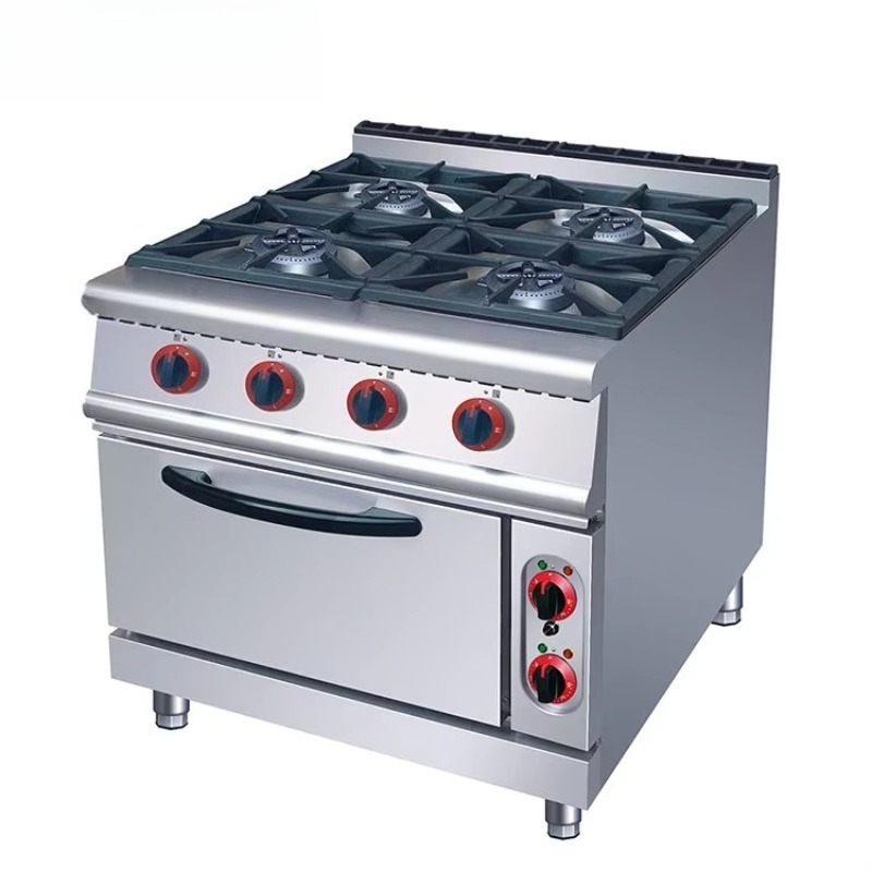 Home Cooking Restaurant - Combo Gas Cooker Stove with Oven