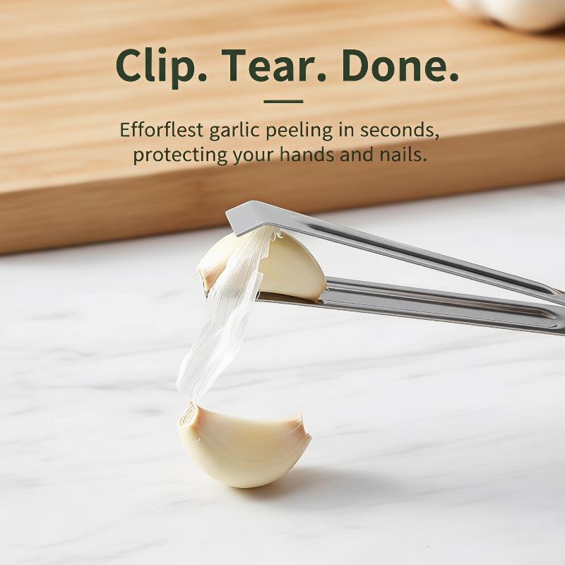 Stainless Steel Garlic Peeling - Home Cooking Restaurant recension och pris