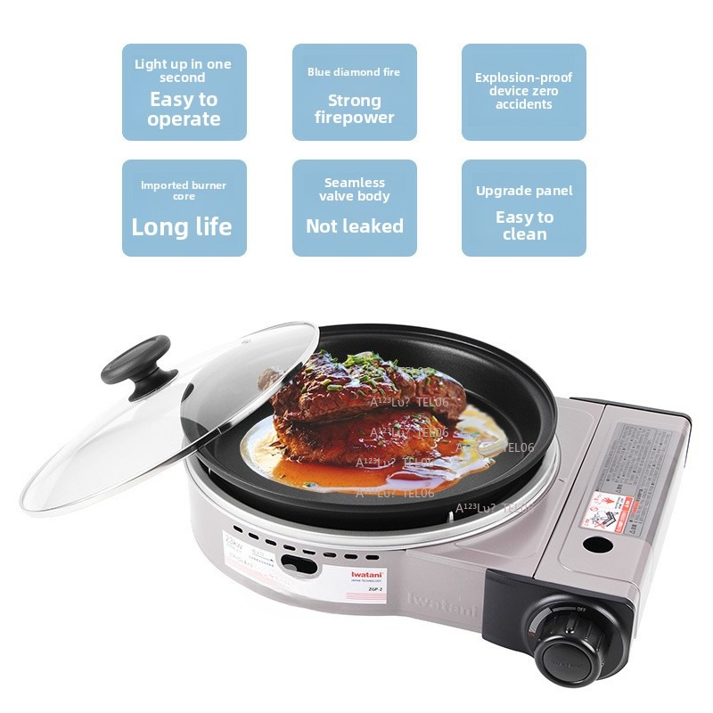 Portable Windproof Gas Stove B - Home Cooking Gas Stove recension och pris
