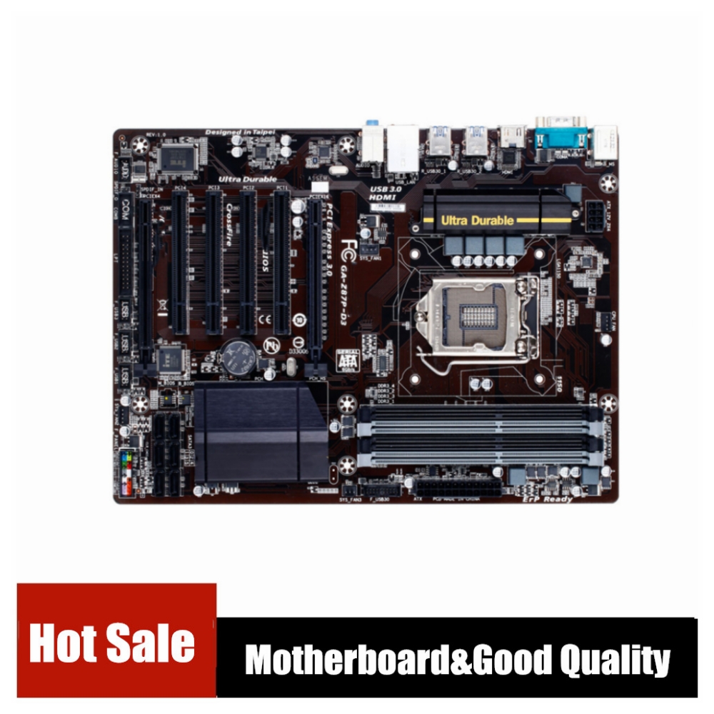 Motherboard For GA-Z87P-D3 LGA - Home Cooking Videos recension och pris