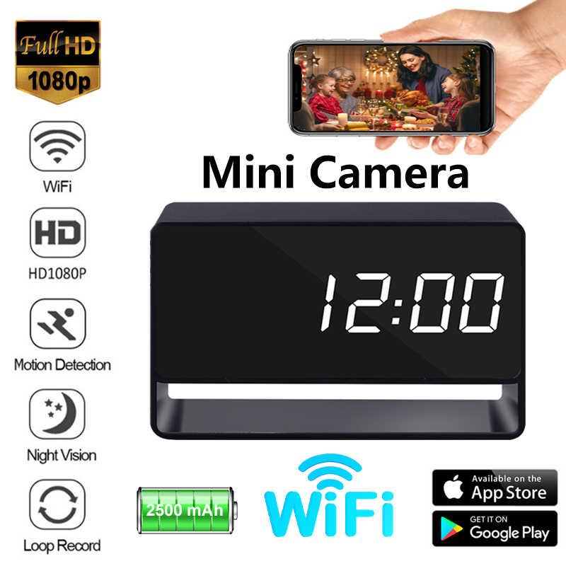 1080P Mini Clock Camera Remote - Home Cooking Videos recension och pris