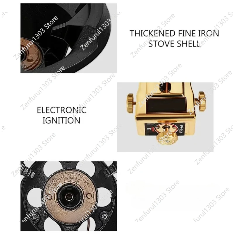 Commercial Fierce Fire Gas Sto - Home Cooking Gas Stove recension och pris