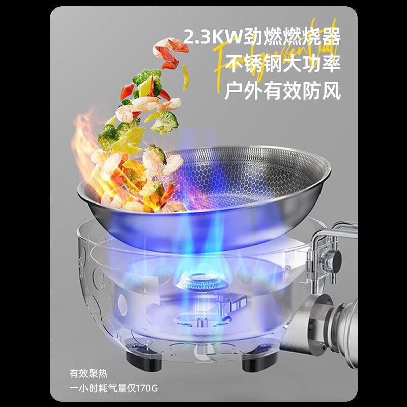 Outdoor Portable Cassette Stov - Home Cooking Fried Rice recension och pris