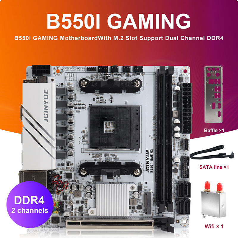 JINGYUE B550I GAMING Motherboa - Home Cooking Videos recension och pris