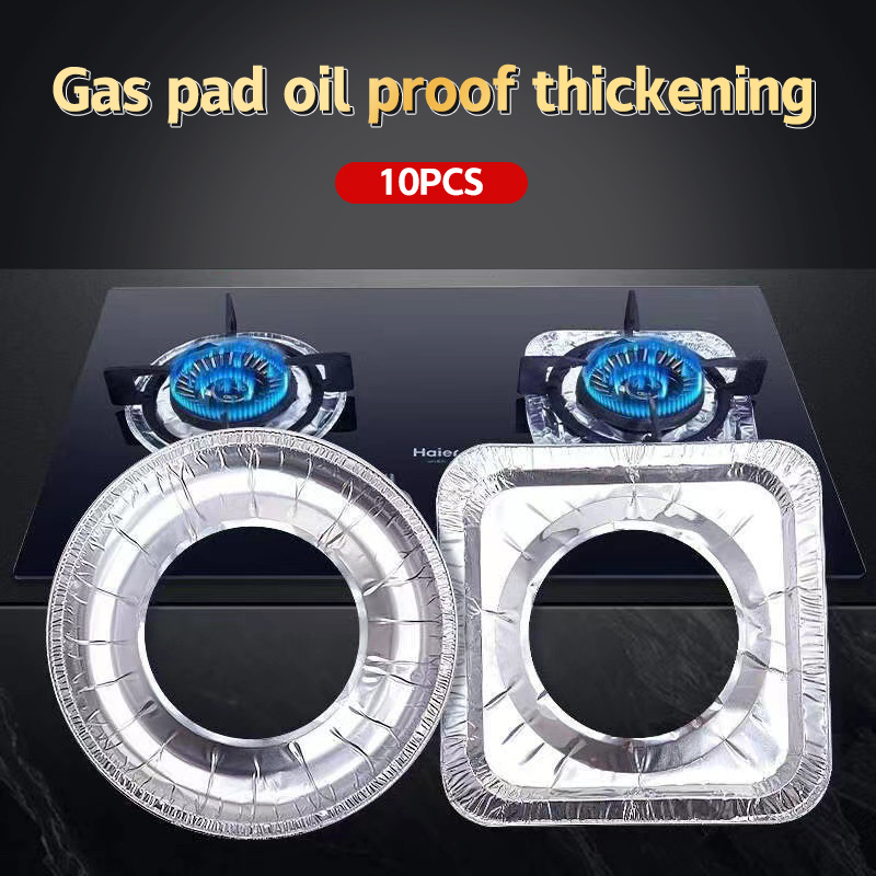 10Pcs/set Thickened Aluminum F - Home Cooking Gas Stove recension och pris